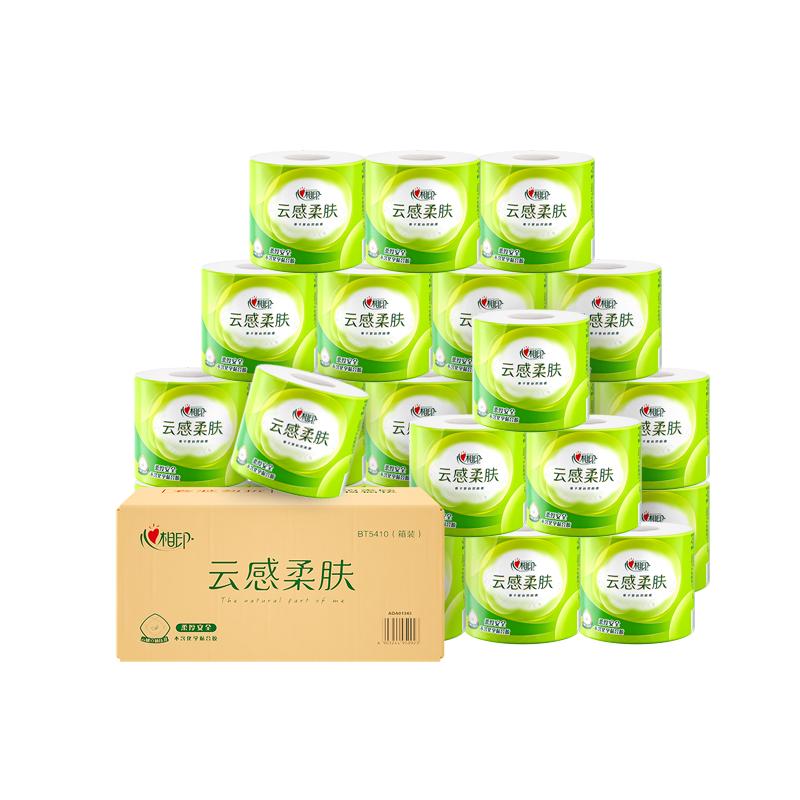 心相印 云感柔肤 卷纸 4层150g24卷 42.91元