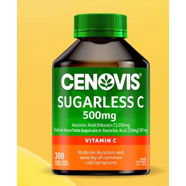 CENOVIS 萃益维 无糖维生素C咀嚼片 500mg*300粒 61.75元（需用券）