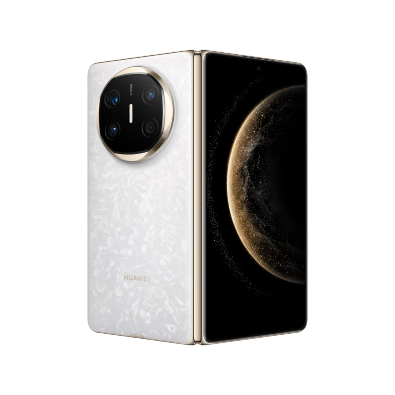 再降价、PLUS：华为 Mate X6 折叠屏手机 12GB+512GB 星云白 7355.06元