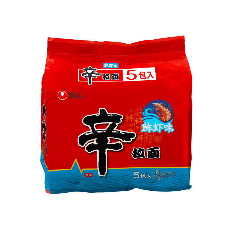 88VIP：NONGSHIM 农心 辣白菜浓情芝士面 600g 芝士五连包 11.07元