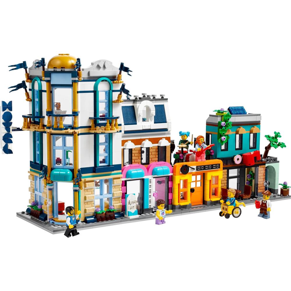LEGO 乐高 创意百变系列三合一儿童拼装积木玩具男孩礼物31141城镇大街 593.01