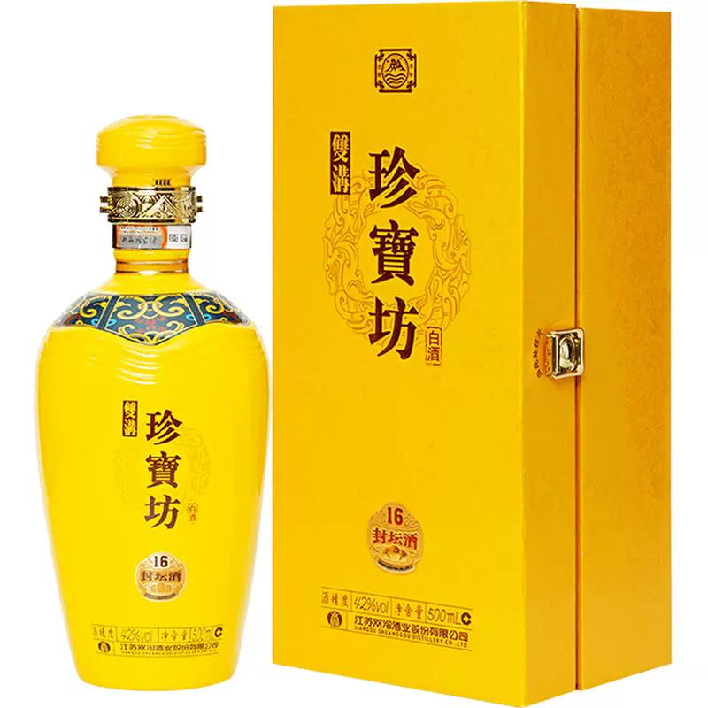 双沟 珍宝坊 封坛酒 16 42%vol 浓香型白酒 500ml 单瓶装 ￥280.1