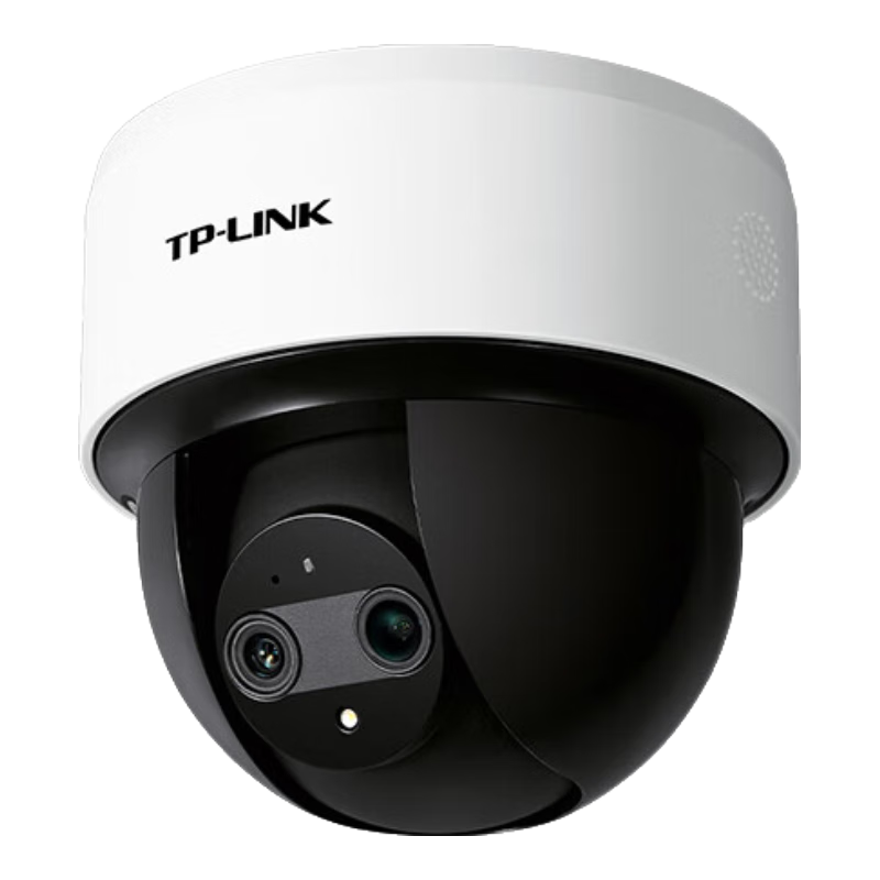 超级18、plus：TP-LINK 普联 双云台400万摄像头 家用监控器 (POE供电，DC电源需