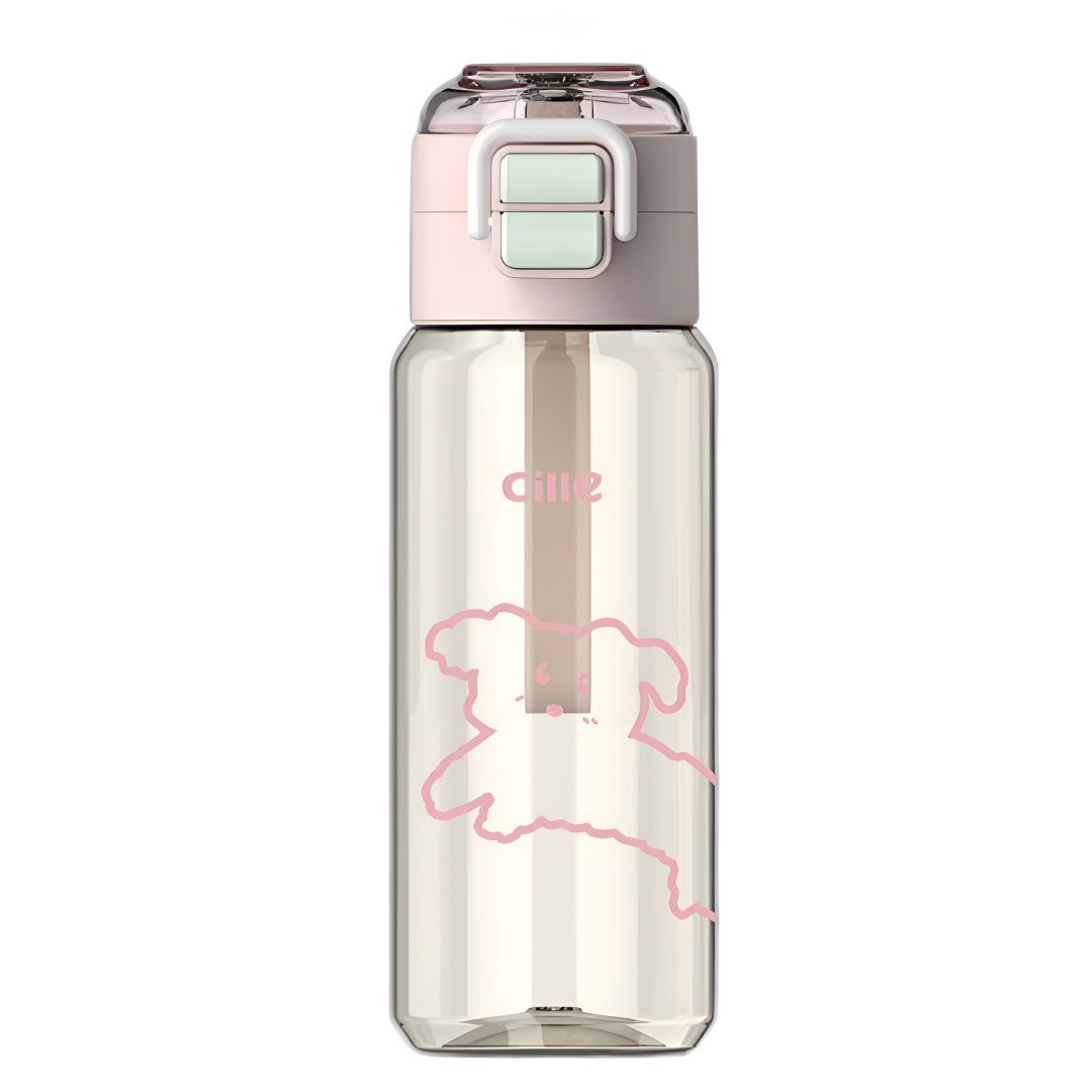 cille 希乐 PPSU材质塑料双饮水杯 650mL 19.48元（需买3件，需用券）