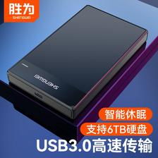 shengwei 胜为 移动硬盘盒 2.5英寸USB3.0 ￥17.9