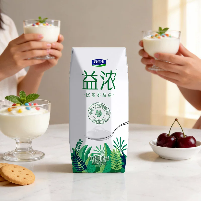 君乐宝 益浓 风味发酵乳200g*24盒 35.64元 - 清风线报