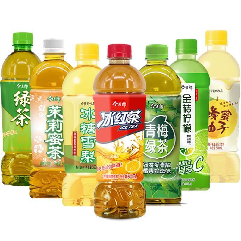今麦郎 饮品旗舰店蜂蜜柚子冰红茶绿茶500ml*15瓶 32.5元