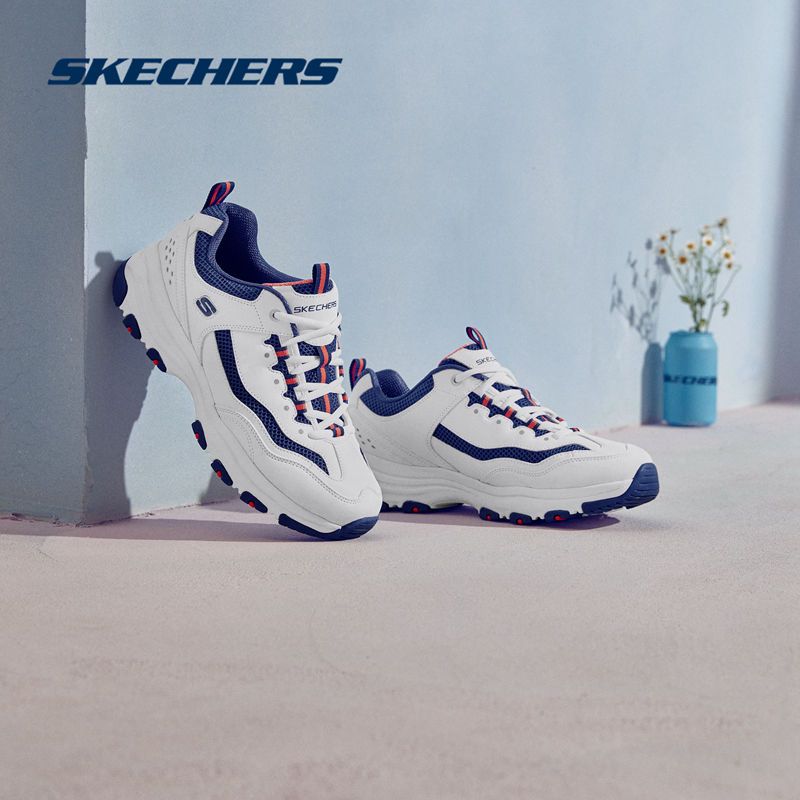 SKECHERS 斯凯奇 D'LITES系列 男子休闲运动鞋 8790138/NTBK 自然色/黑色 40 293元