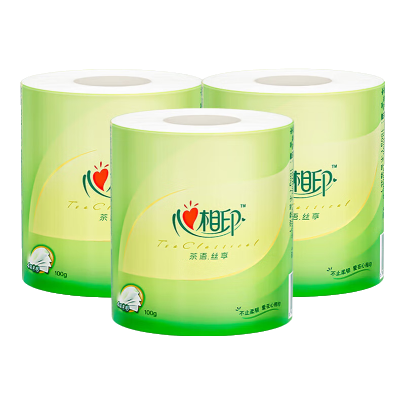 心相印 丝享装 卷纸 4层100g2卷 0.99元（需用券）