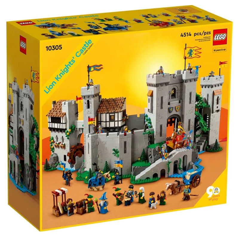 百亿补贴：LEGO 乐高 积木10305狮王城堡 1819元