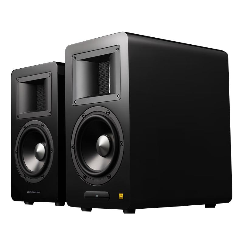 漫步者 HIFI音响 书架音箱 黑色 4455元（需用券）