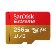 闪迪 Extreme TF内存卡 A2 U3 V30 适用大疆pocket3 运动相机无人机 256GB 读速190M/S