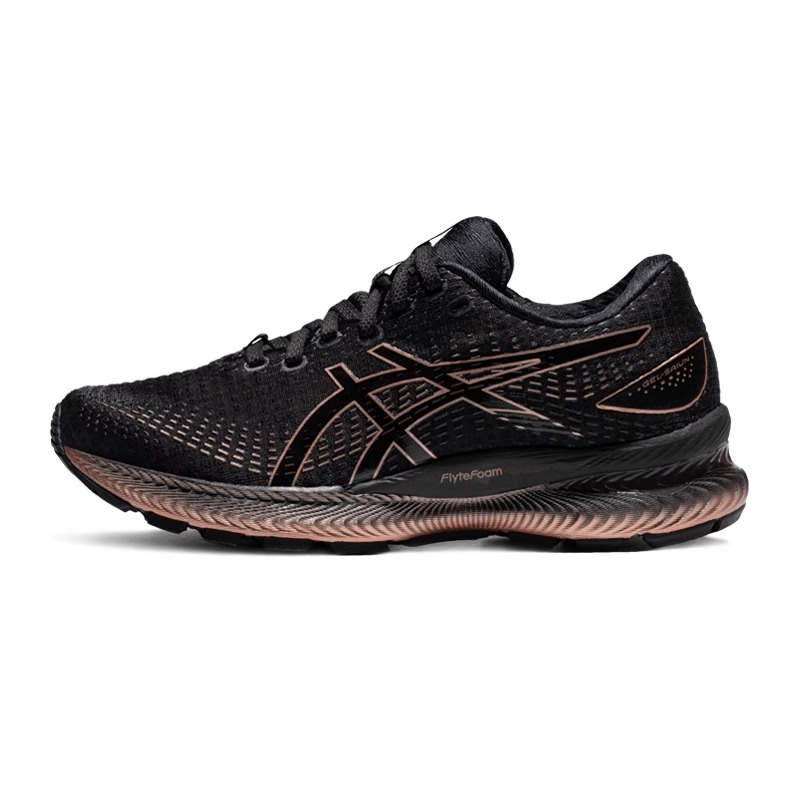 ASICS 亚瑟士 男鞋缓震跑鞋时尚运动鞋舒适透气跑步鞋 GEL-SAIUN 黑色 319元