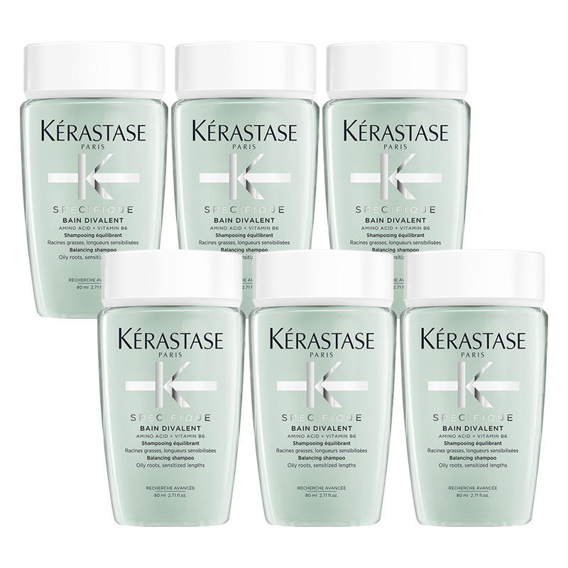 KÉRASTASE 卡诗 双重功能洗发露80ml*6瓶 115元