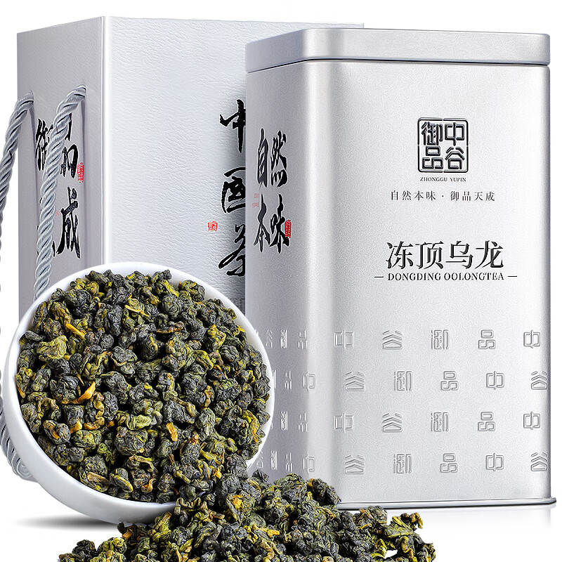 京东百亿补贴：中谷御品茶叶 冻顶乌龙茶 特级茶叶礼盒 250g 45.8元包邮（PLUS