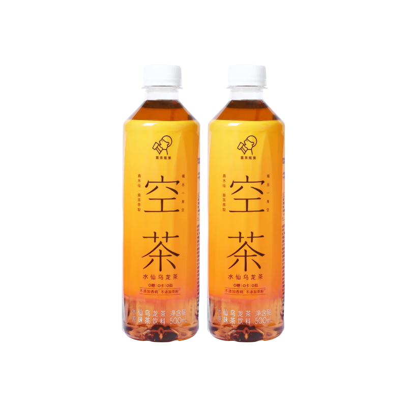 plus会员、需入会:喜茶（HEYTEA）空茶 水仙乌龙茶 500ml*15瓶 43.25元包邮