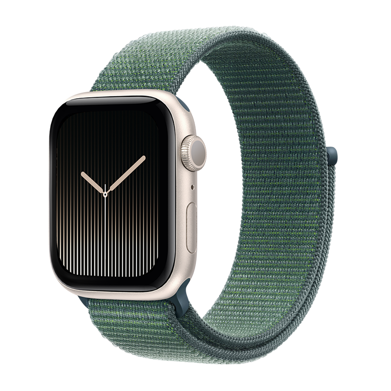 百亿补贴：Apple 苹果 Watch SE 2024款 智能手表 44mm GPS款 铝金属表壳 回环表带 