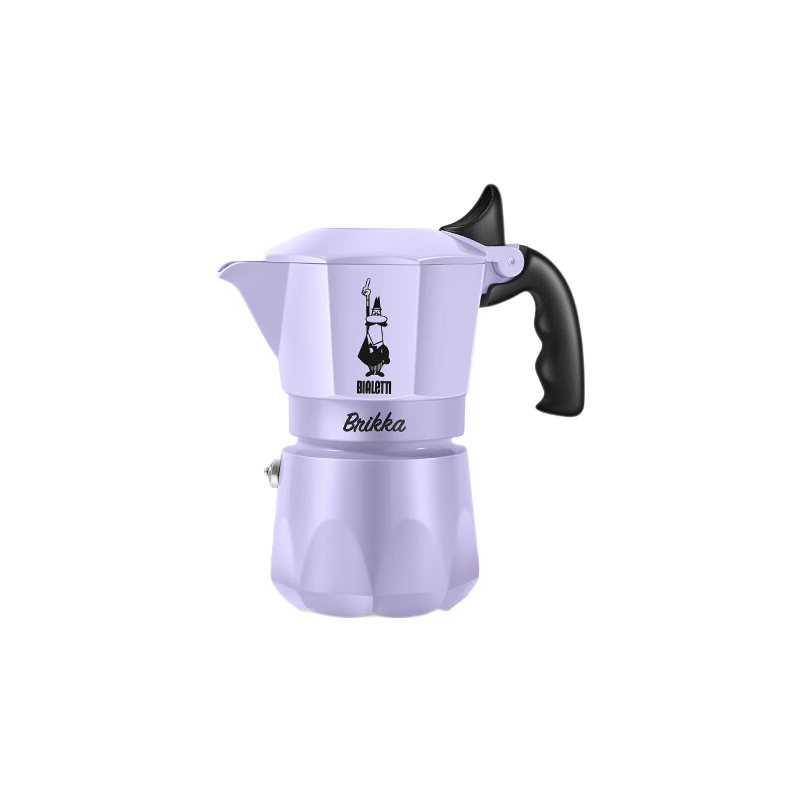 Bialetti 比乐蒂 摩卡壶 双阀手动咖啡机 100ml 香芋紫 509元