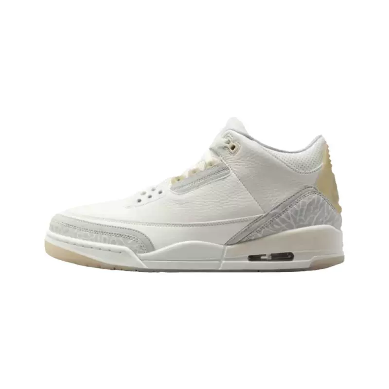 air jordan cspace air jordan 3 aj3灰白色 舒适复古篮球鞋 fj9479