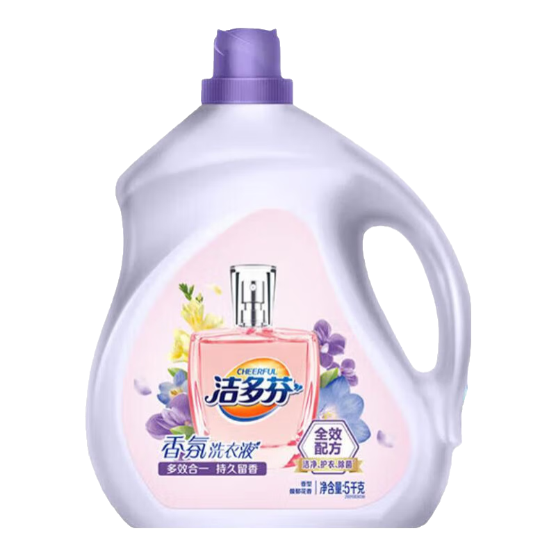 立白洗衣液 多效合一 馥郁花香 10斤大桶装 29.91元