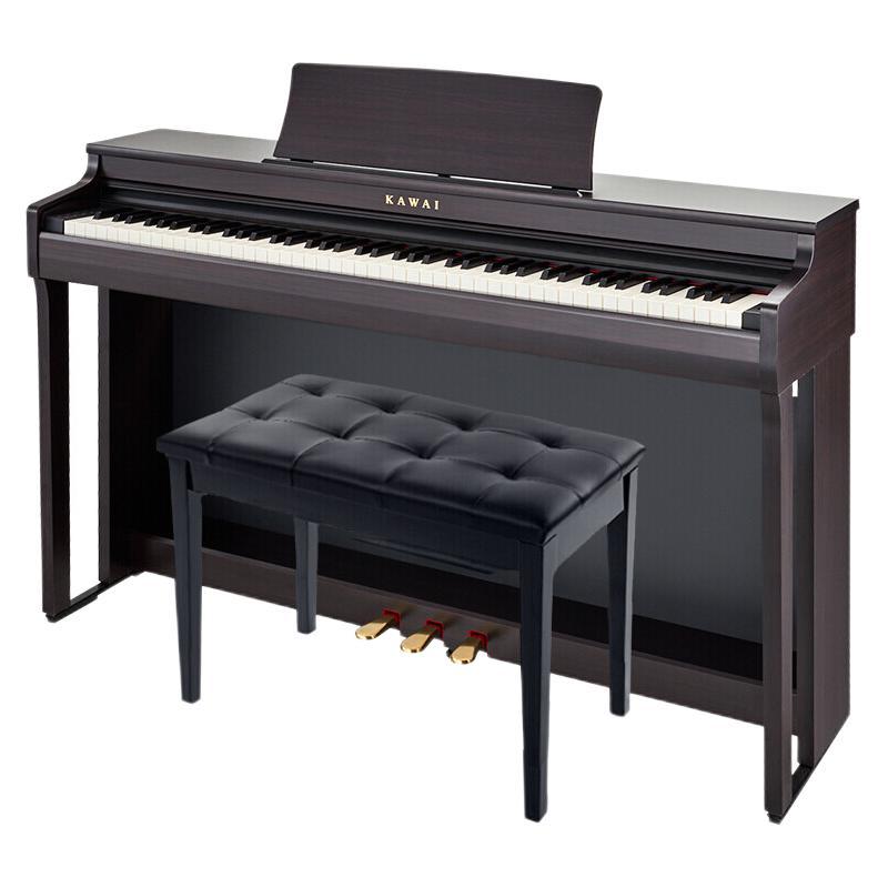 PLUS会员：KAWAI CN系列 CN29 电钢琴 88键重锤键盘 黑色+超值礼包 5811.51元包邮（