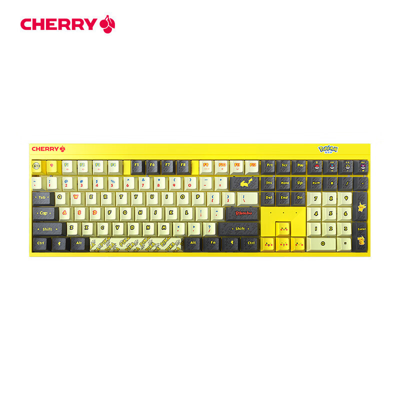 CHERRY 樱桃 MX2.0S 108键无线键盘三模蓝牙有线游戏键盘宝可梦机械键盘 三模 宝可梦 579元（需用券）