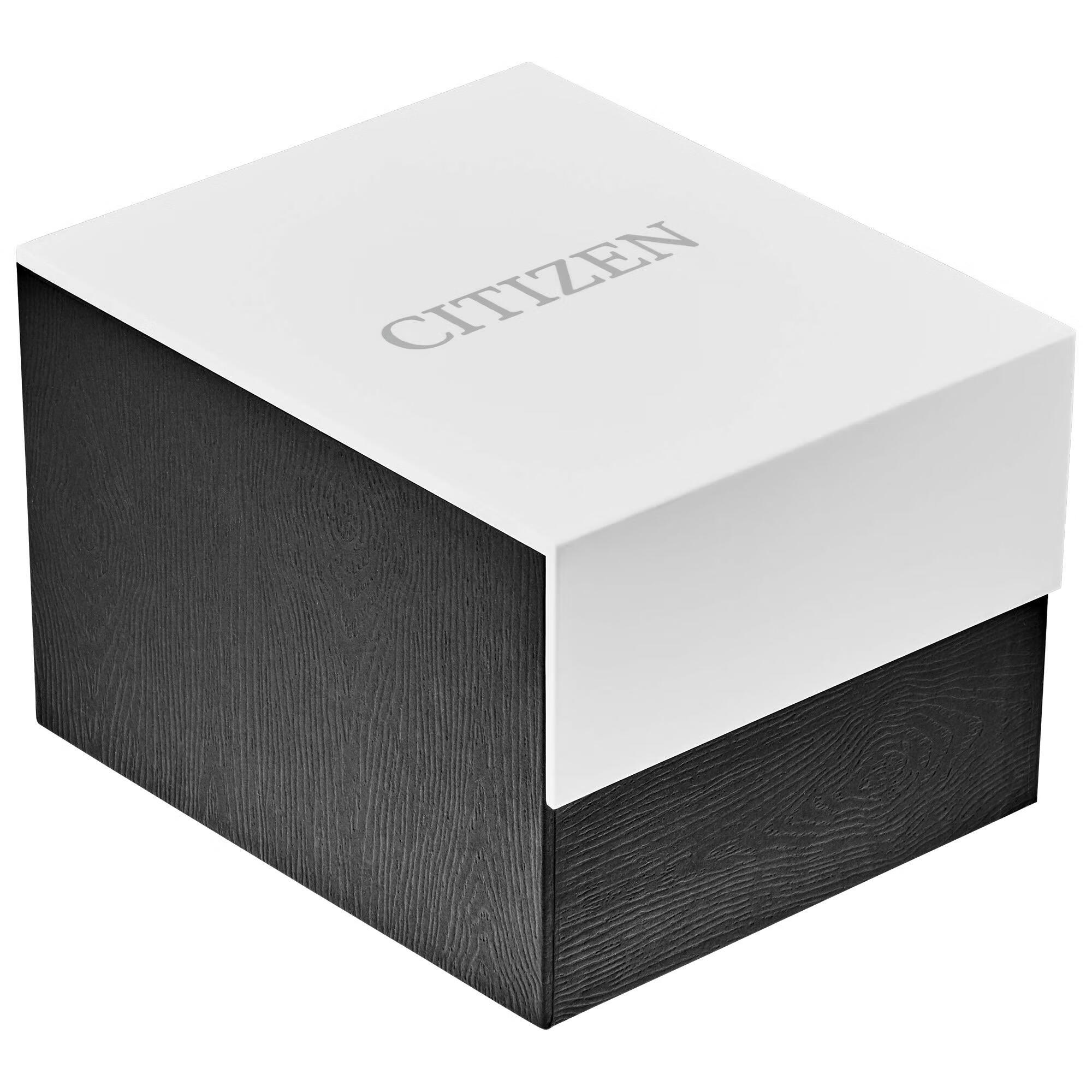 西铁城 Corso 男士 生态驱动 计时码表 12/24小时 silber/blau 1619.68元 - 线报酷