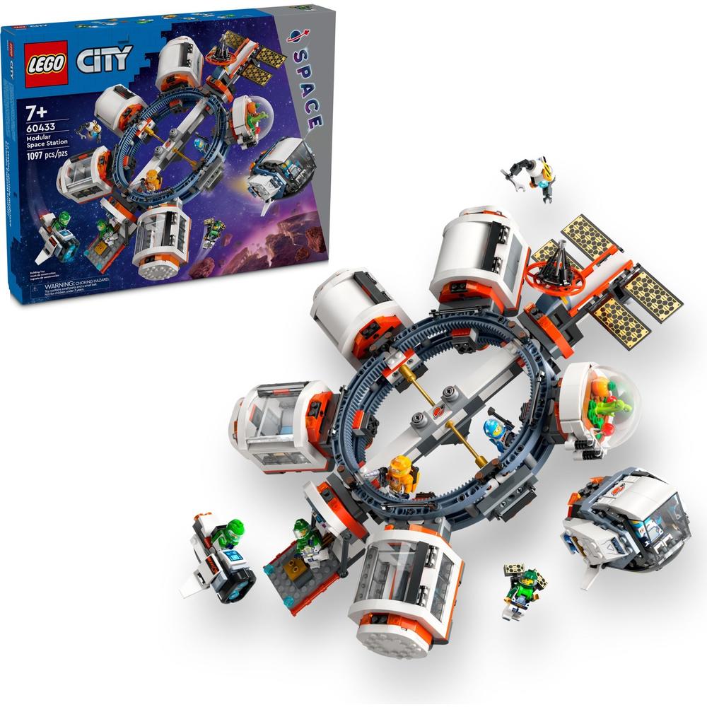 PLUS会员：LEGO 乐高 太空系列 60433 空间站 494.15元包邮（双重优惠）