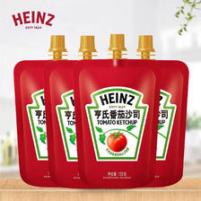 Heinz 亨氏 番茄沙司 120g*4袋 11.5元