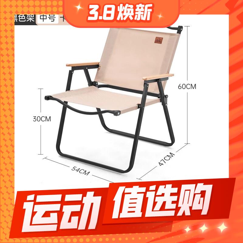TanLu 探露 户外便携折叠椅 JD-KMTY01 中号 39元（需用券）