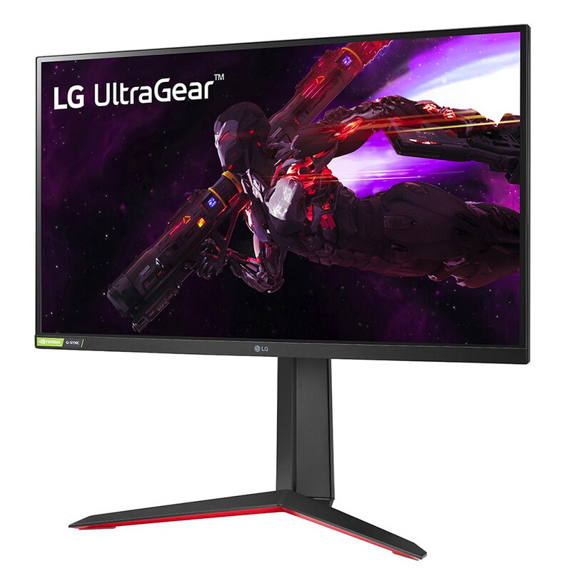 LG 乐金 27GP850-B 27英寸 IPS G-sync FreeSync 显示器（2560×1440、180Hz、百分之98DCI-P3