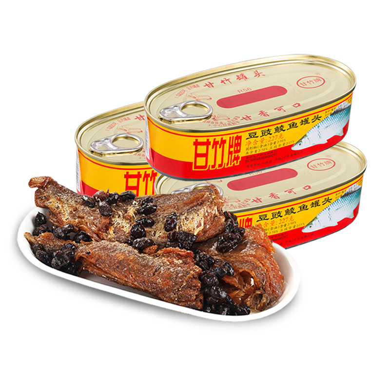 甘竹 牌豆豉鲮鱼罐头227g 12元（需用券）