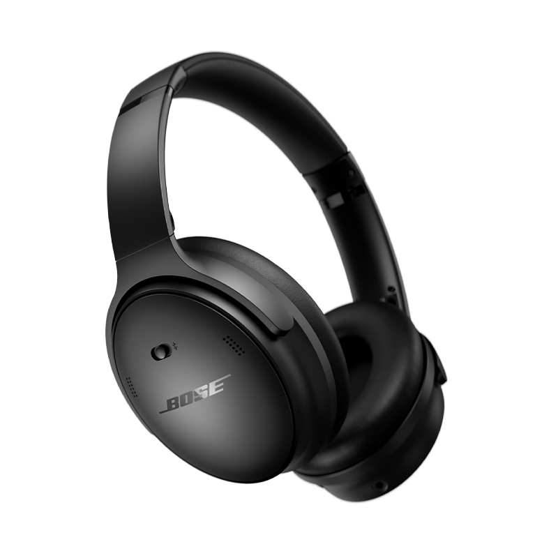 BOSE 博士 QuietComfort 45二代 耳罩式头戴式主动降噪蓝牙耳机 经典黑 1075.25元（