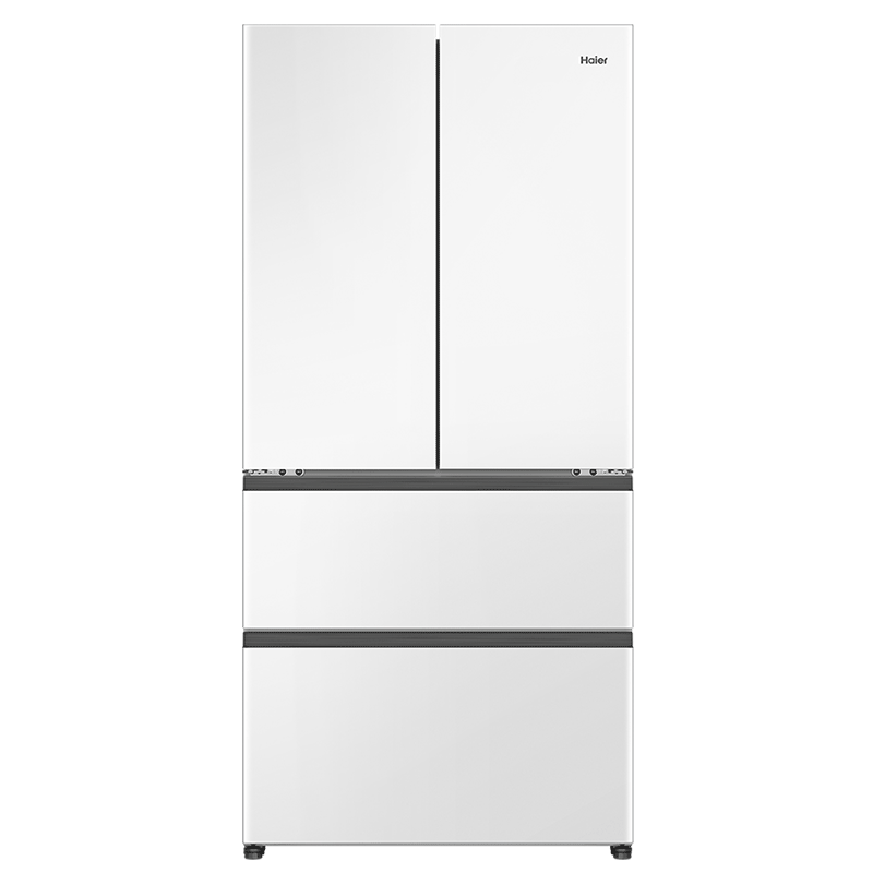 618预售、PLUS会员：Haier 海尔 460L 嵌入式 四开门法式电冰箱 BCD-460WGHFD4DW9U1 330