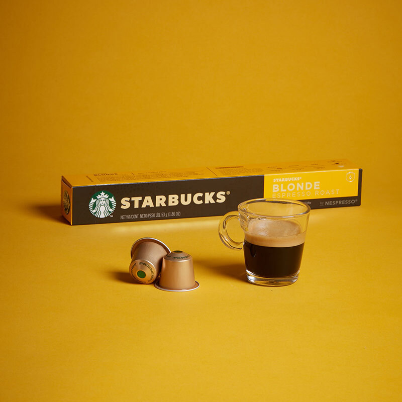 88VIP：STARBUCKS 星巴克 Nespresso Original胶囊系列 Blonde 轻度烘焙 10颗 39.52元