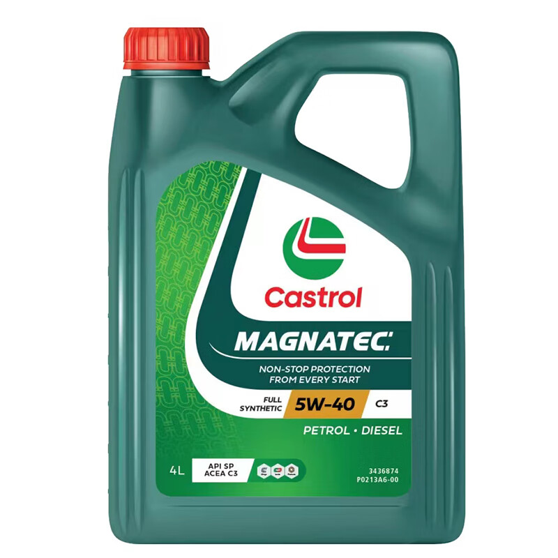 Castrol 嘉实多 全合成机油 磁护 5W-40 C3 SP 4L 新加坡 92.34元