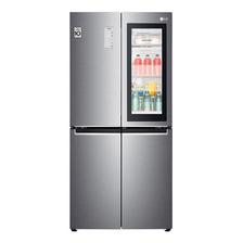 LG 乐金 敲一敲系列 F521S71 风冷十字对开门冰箱 530L 银色 6626.6元包邮（双重