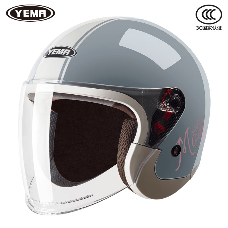 YEMA 野马 633S 摩托车头盔 松鼠灰摩托花 均码 148元（需用券）