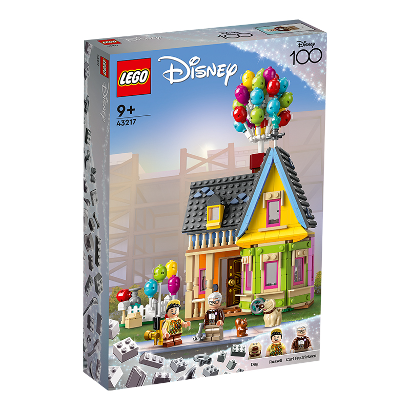 LEGO 乐高 43217飞屋环游记飞屋迪士尼系列积木模型玩具 336.3元（需用券）