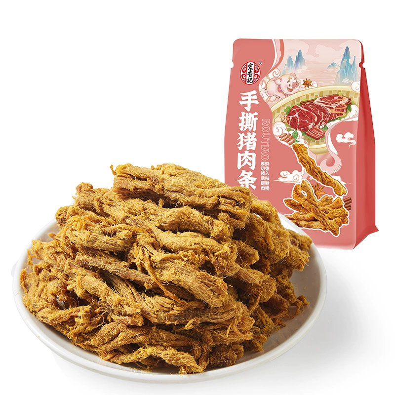 宏香记 港式风味原切猪肉条 108g*1袋 ￥12.8