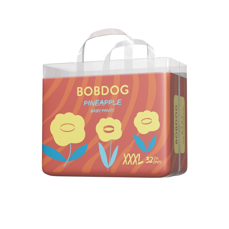 BoBDoG 巴布豆 菠萝系列 拉拉裤 XXXL32片 27元（需买4件，共108元，需用券）