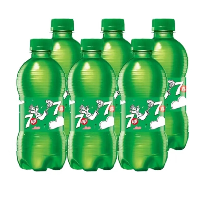 pepsi 百事 可乐 七喜 300ML*6瓶 9.4元