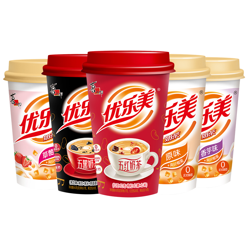 u.loveit 优乐美 椰果奶茶 80g*1杯 2.7元/件（需购7件，实付18.9元包邮）