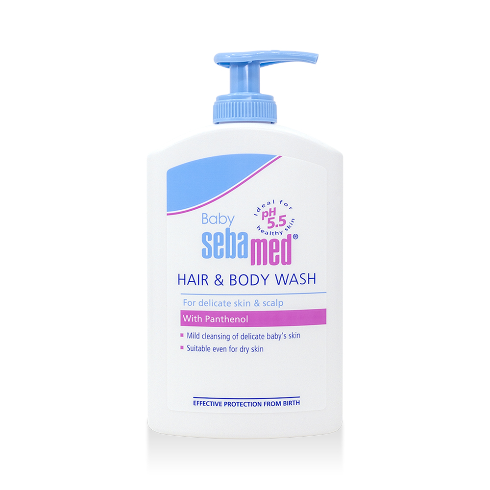 sebamed 施巴 婴儿倍护洗发沐浴洗发水沐浴露二合一400ml 29.9元