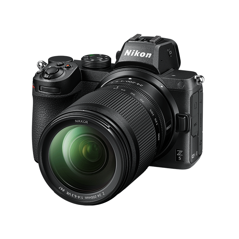 PLUS、限地区：尼康（Nikon）Z5全画幅微单相机 微单套机 （ Z 24-200mm f/4-6.3 VR 