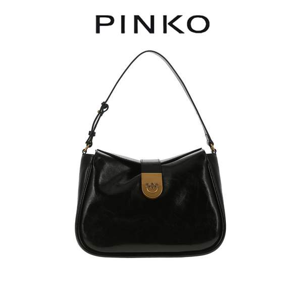 PINKO 品高 Madame 女士小号牛皮革腋下包 101536_A1061203.77元（天猫折后2380元）