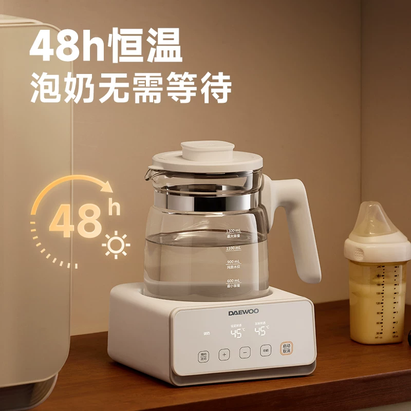 大宇 智能恒温电热水壶 1.3L 129元 - 线报酷