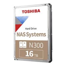 TOSHIBA 东芝 N300系列 3.5英寸 NAS硬盘 16TB（CMR、7200rpm、256MB） ￥1839