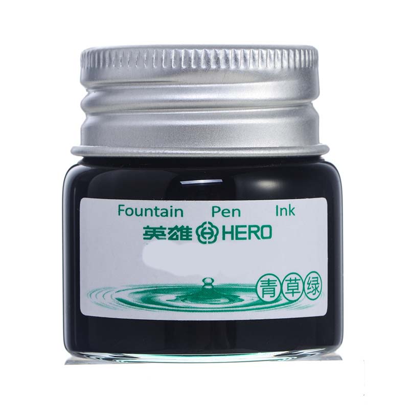 HERO 英雄 9008 钢笔墨水 青草绿 20ml 14.5元