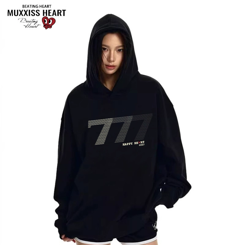 MUXXISSHEART麦克斯桃心卫衣 券后59.9元